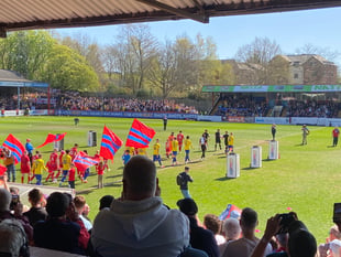Ten-man Cards fall to late FA Trophy semi-final defeat at Shots