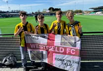 Four Westfield fans enjoy Guernsey trip thanks to club sponsor