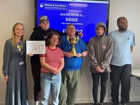 Hospice charity business challenge goes to Edge
