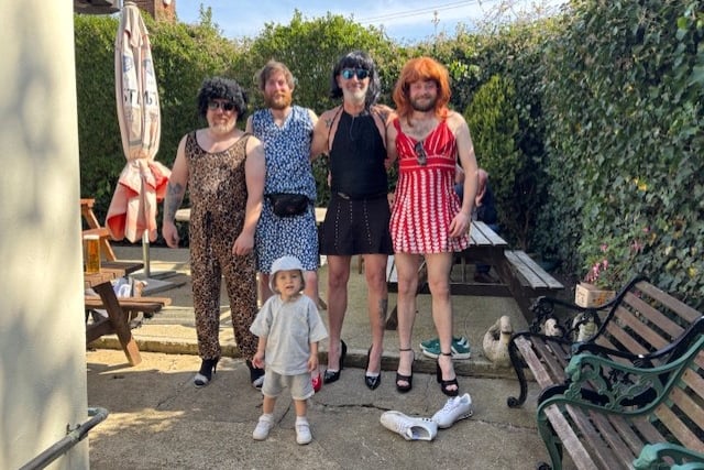 Walkers take to their heels in good cause