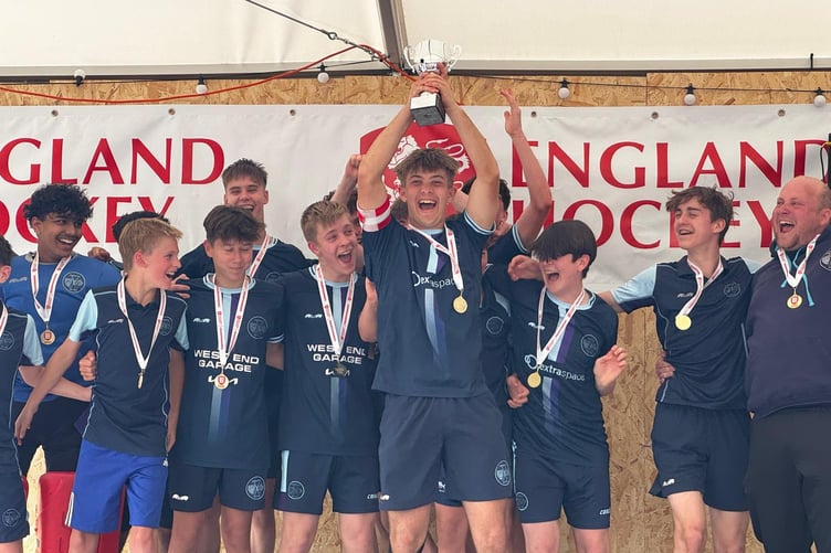 Woking Hockey Club's under-16 boys have been crowned national champions