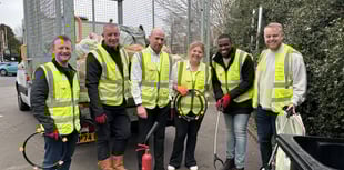 Builder cleans up in community project