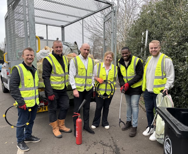 Builder cleans up in community project