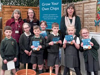 Horsell pupils chip away at fun project