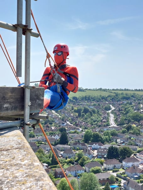 Guildford Cathedral Abseil
