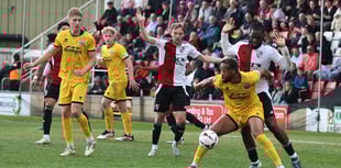 Police enforce town centre dispersal order for Aldershot-Woking match