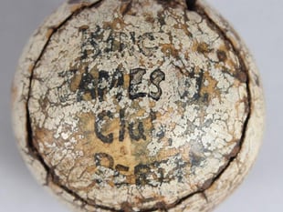 Mystery of the historic leather golf ball up for auction in Surrey