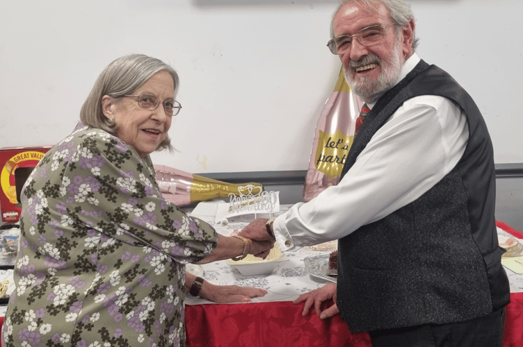 Carra and McGill Anderson celebrate their diamond anniversary