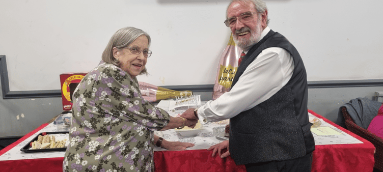 Carra and McGill Anderson celebrate their diamond anniversary