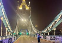 Hospice hero completes Reverse London Marathon
