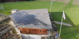 Valley End Cricket Club install solar panels