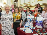 Cancer charity goes for gold at royal reception