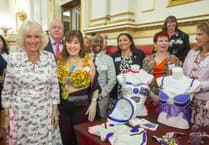 Cancer charity goes for gold at royal reception