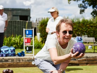 Knaphill Bowls Club taking part in Bowls’ Big Weekend