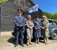 WATCH: Spirit of the 1940s roars to life at 25th Village at War