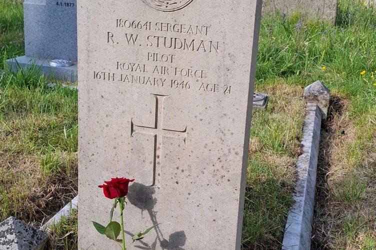 Horsell War Grave Roses