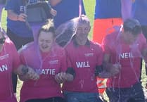 Covered in slime, all in a good cause!
