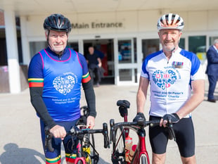 Veterans' 80km bike ride marks VE Day