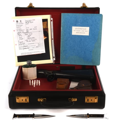 James Bond, From Russia With Love replica attache' case.