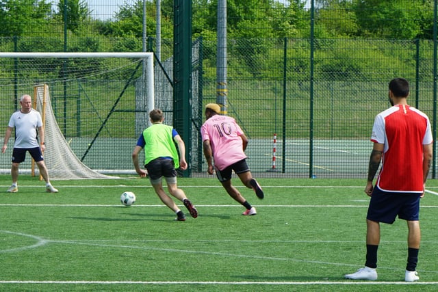 Fun kick-arounds showing net gains 