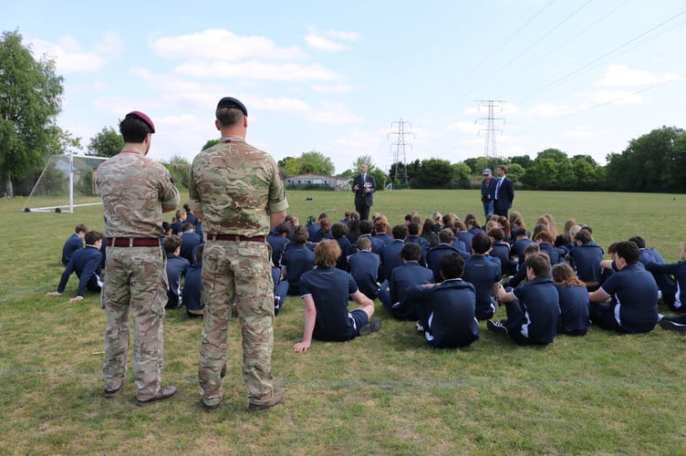VE Day at Fullbrook School Woking