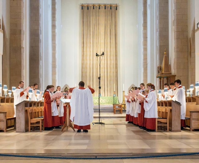 Guildford Cathedral hits the high notes for aspiring girl choristers
