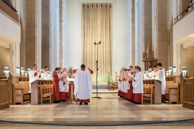 A night to remember: Guildford Cathedral throws open its doors to welcome the next generation of musical talent.