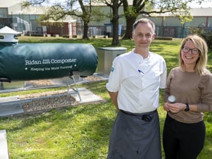 Waste not: Pirbright Institute cuts emissions with on-site composting