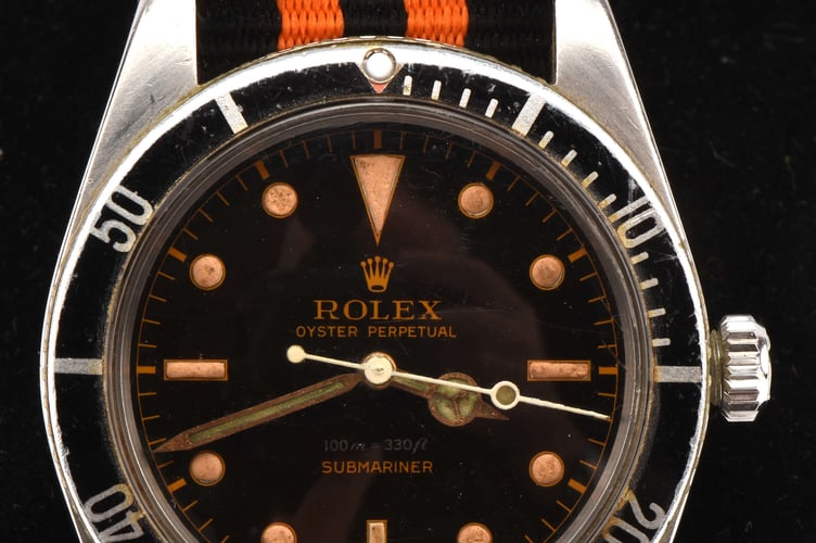 Rolex A Gentleman's stainless steel 5508 Submariner wristwatch