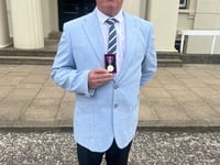Horsell chef receives coronation medal