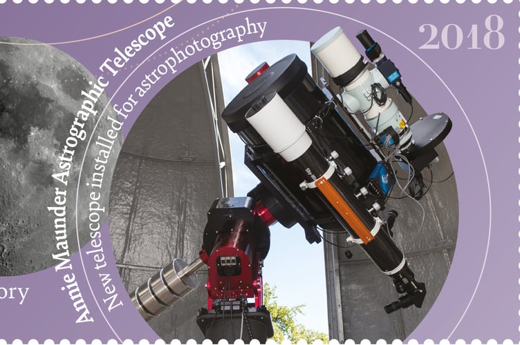 Royal Observatory Maunder Telescope 400%