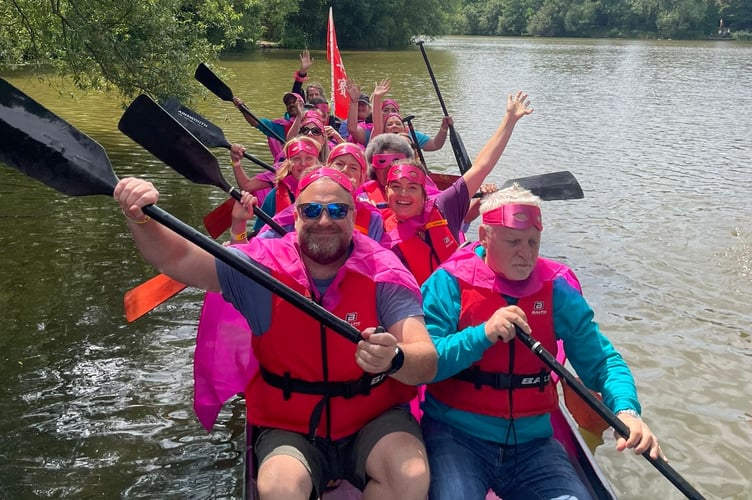 Hospice dragon boat