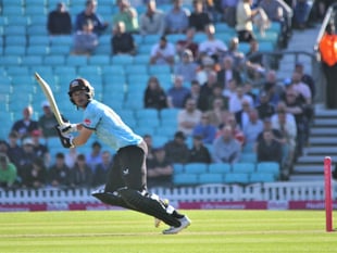 Evans fires Surrey to Blast victory over Kent