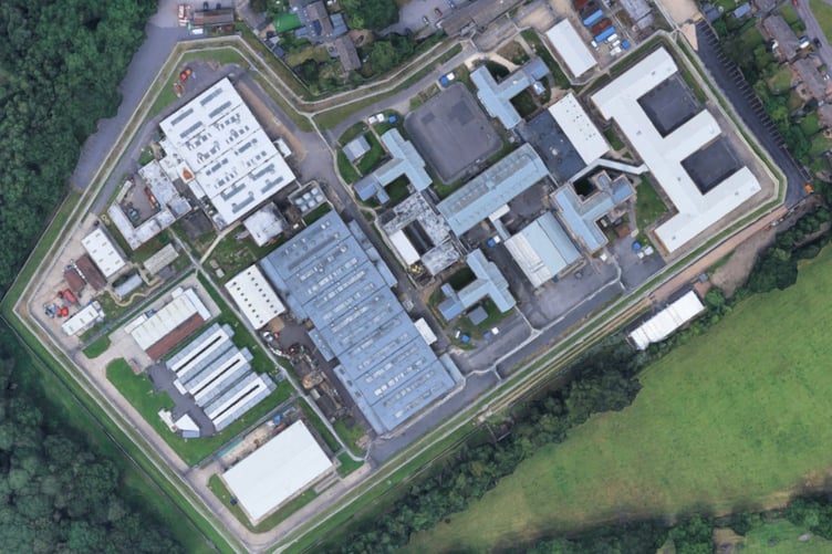 HMP Coldingley in Bisley, near Woking.