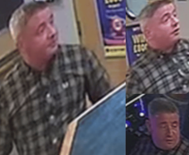 Police seek this man after staff member assaulted at betting shop