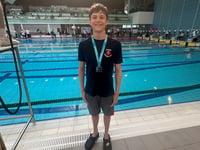 Gold for Woking swimmer Josh Hutchinson in regional championship  