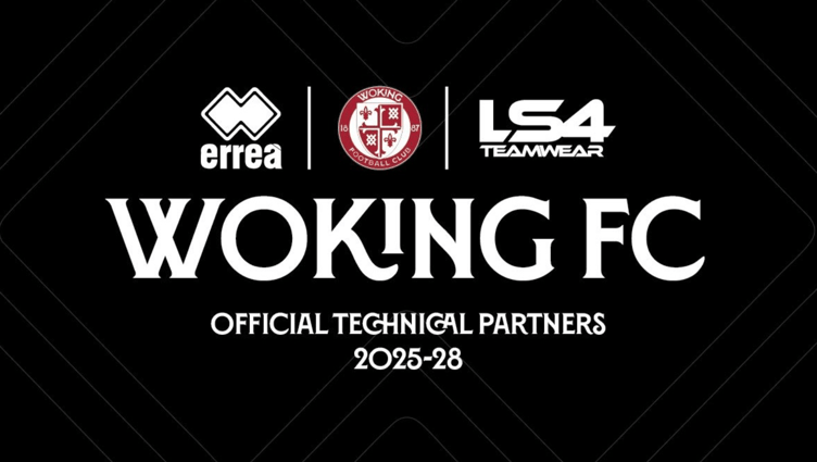 Woking FC kit designers poster, June 13th 2025.