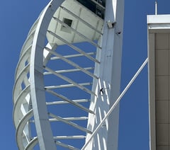 Daredevil Gran with terminal cancer abseils 170 metres for charity
