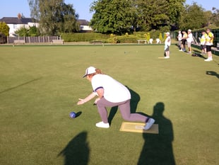 Two wins and one defeat for Mayford Hall Bowls Club