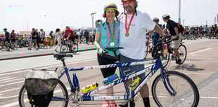 Thirty years on, duo beat the Beacon for British Heart Foundation
