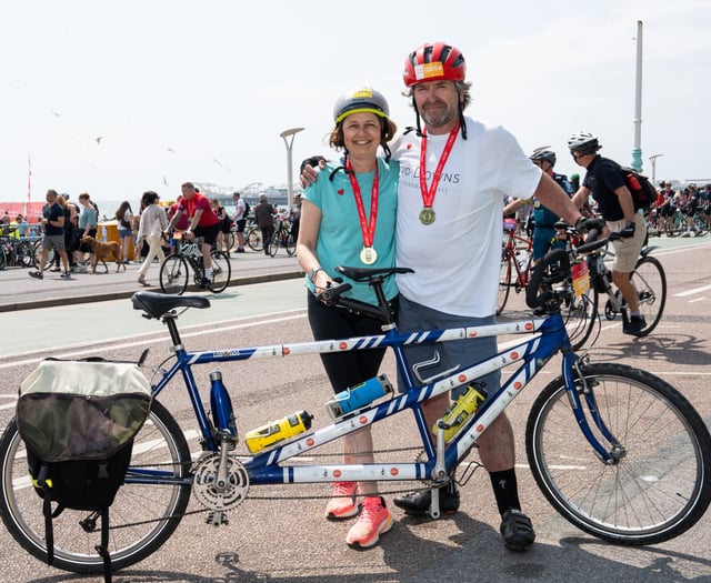 Thirty years on, duo beat the Beacon for British Heart Foundation