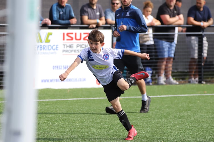 Action from this year's Mini Sheers Festival of Football (Photo: Dan Eicke)