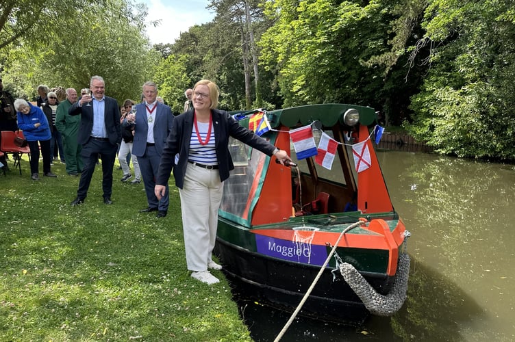 Zoe Franklin MP Maggie G Launch June 2025 - 2