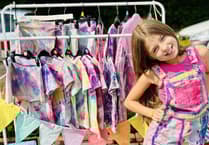 Young Isla creates fashion to dye for