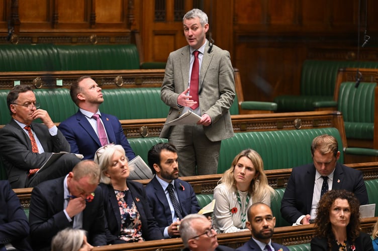 Will Forster speaks in Parliament