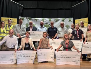 Lions hand out £20k to deserving causes