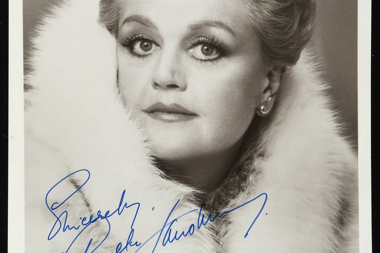 The signed Angela Lansbury picture.