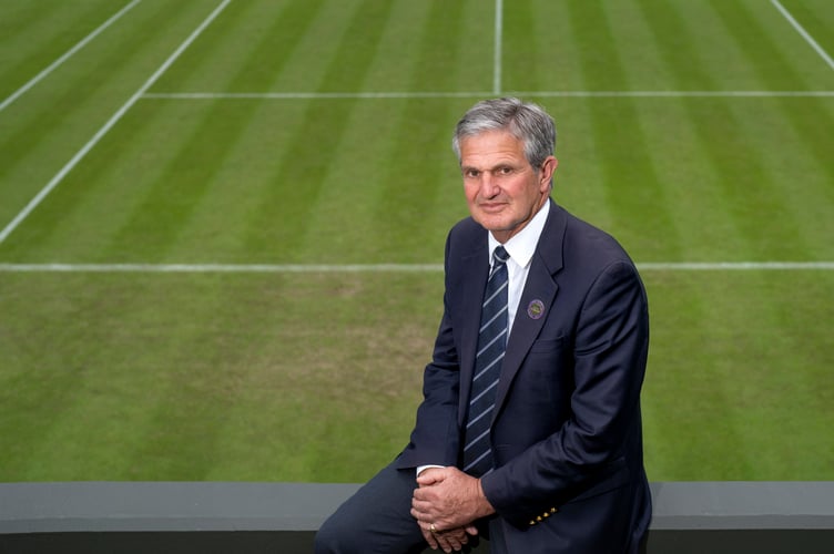 Chief Steward James Mendelssohn ahead of The Championships 2024. Held at The All England Lawn Tennis Club, Wimbledon. Day -1 Sunday 30/06/2024. A tennis fan who has worked as a Wimbledon steward for 12 years has revealed the best way to tackle the famous 'queue'.James Mendelssohn, 67, first stepped foot inside The All England Lawn Tennis Club around 50 years ago, when he took part in a school tennis tournament. After that, he worked as an umpire for seven years while at university, but then left it all behind to pursue his own business and raise his family. However, when James retired from his full-time job, he was drawn back to Wimbledon and started working as a steward.