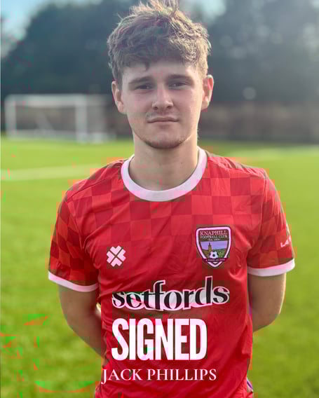 Jack Phillips has joined Knaphill (Photo: Knaphill FC)