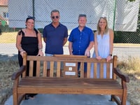 Bench offers hope to those in need